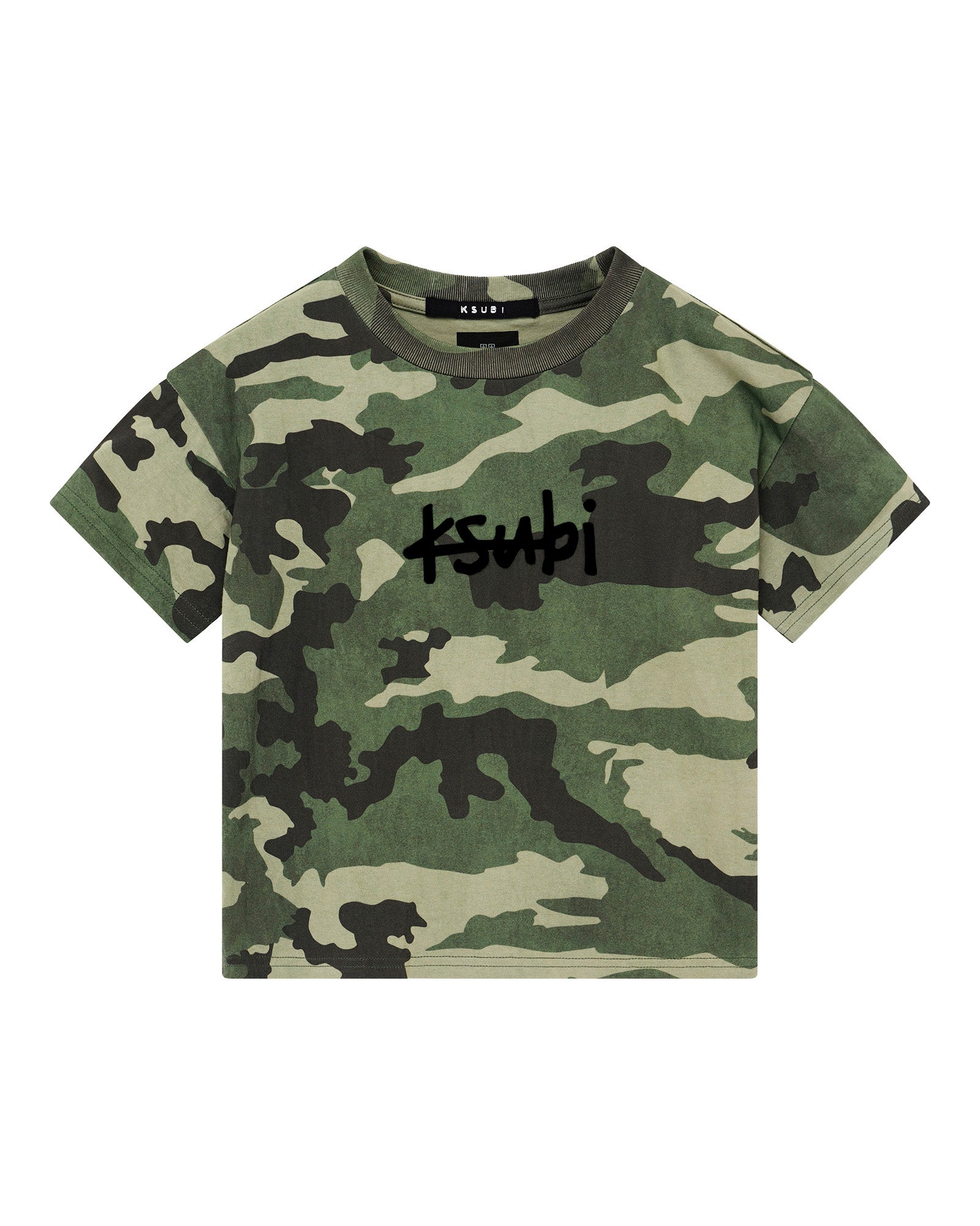 1999 Lil Biggie SS Tee Camo - Vintage Camouflage T-Shirt for Men | Hip Hop Streetwear & Casual Outfit