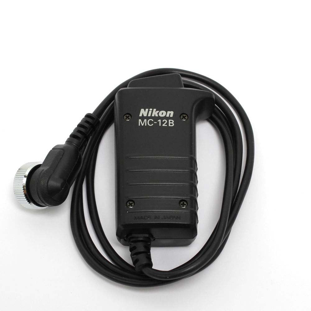 Nikon MC 12B Remote Cord (2 Pin) - Premium Camera Remote Shutter Release for Nikon DSLRs - Perfect for Long Exposure, Wildlife & Landscape Photography