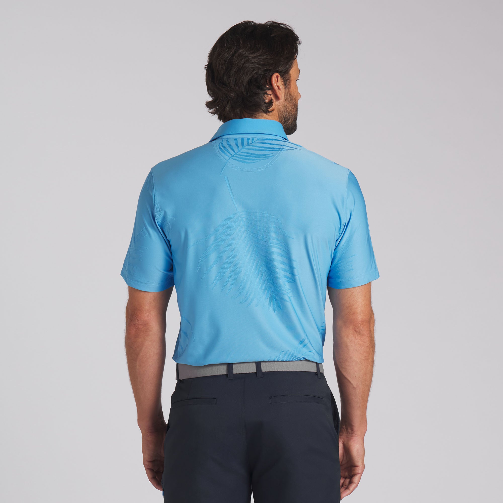 **Puma x PTC Jacquard Golf Polo Shirt for Men – Breathable & Stylish Performance Golf Wear – Perfect for Golf Courses & Casual Outings**