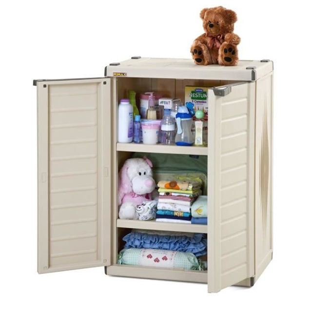 Rimax Compact Cabinet - Space-Saving Storage Solution for Small Kitchens, Bathrooms & Offices | Durable & Stylish Organizer