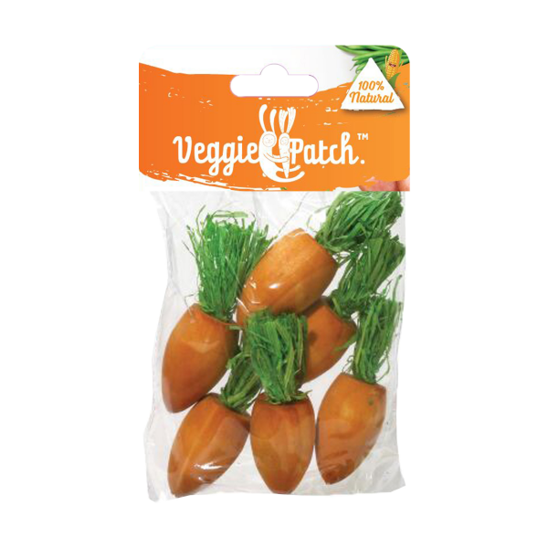 Organic Baby Carrots 6 Pack - Fresh, Crunchy & Healthy Snack for Kids - Perfect for School Lunches, Picnics & On-the-Go Snacking