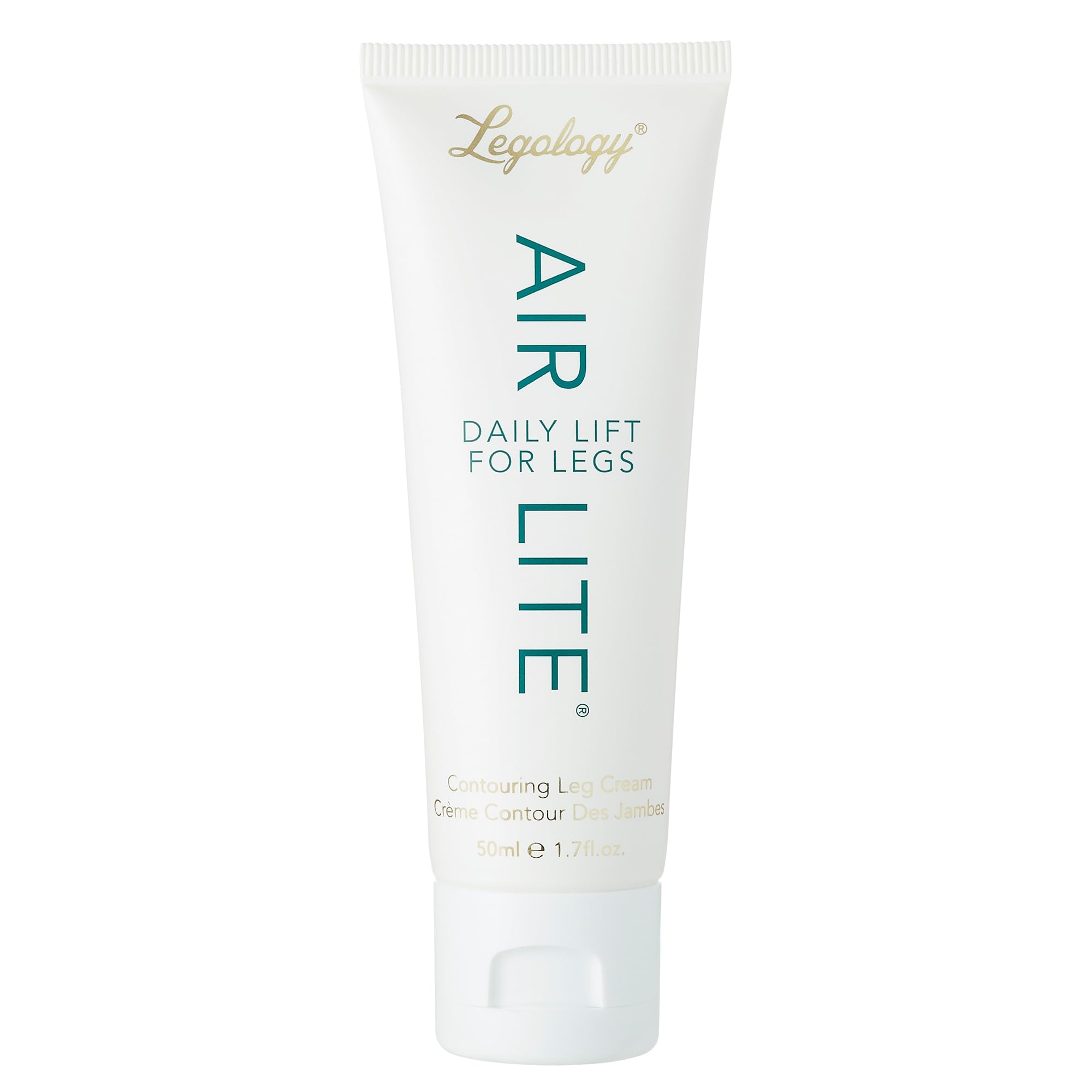 Legology Air-Lite Firming & Contouring Cream for Legs - Anti-Cellulite Treatment, Travel Size 50ml | Best for Post-Workout Recovery & Summer Skin Prep