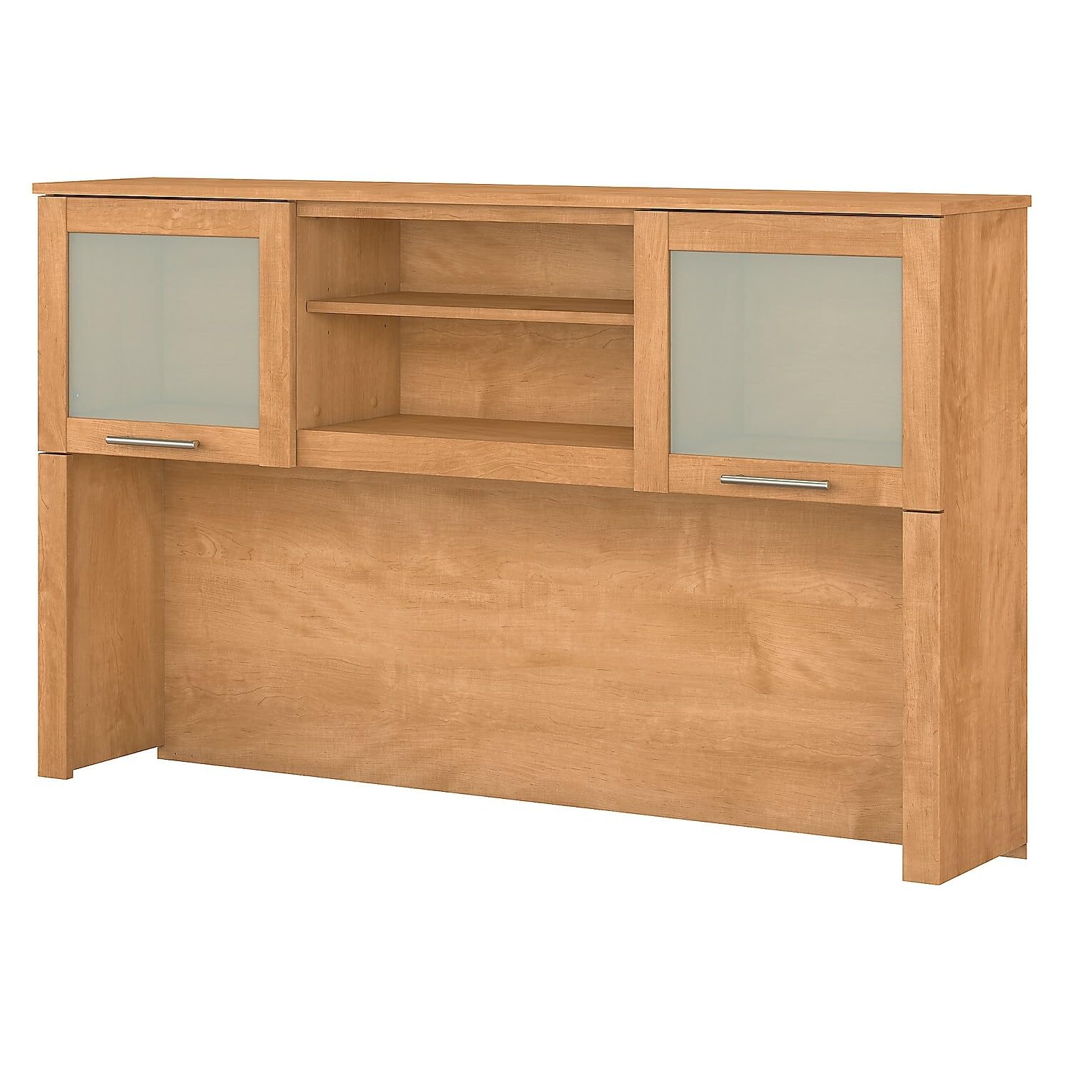 60 Inch L-Shaped Desk Hutch with Storage Shelves - Perfect for Home Office, Gaming & Workspace Organization