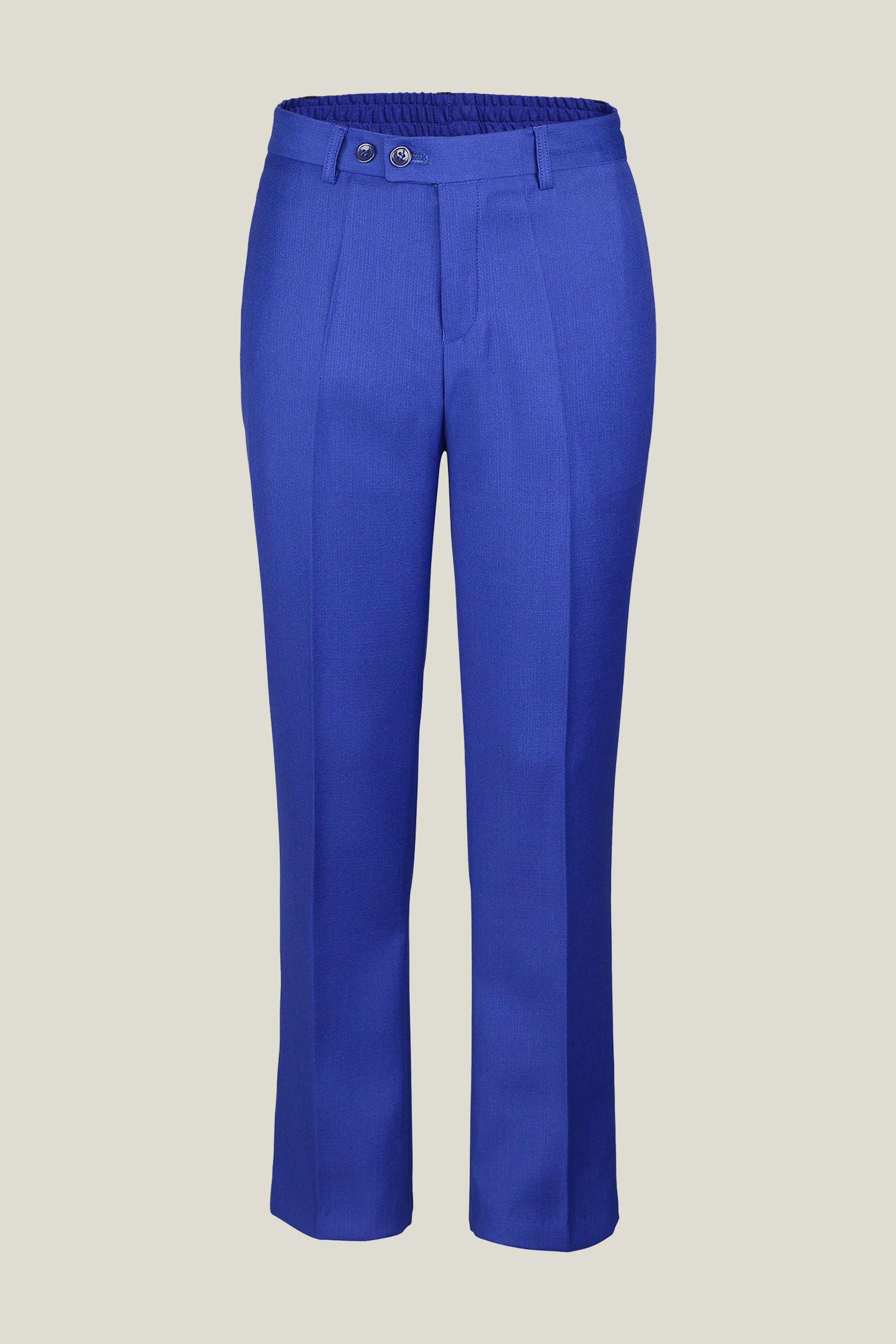 Royal Blue Dress Pants for Boys - Formal & School Uniform Trousers - Perfect for Weddings, Church & Special Occasions
