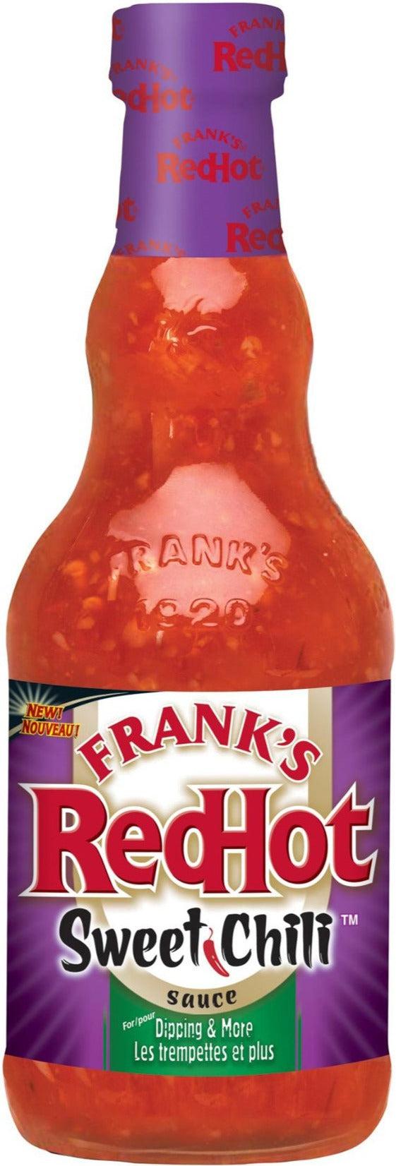 Frank's RedHot Sweet Chili Sauce - Premium Hot Sauce for Wings, Tacos, and More - Perfect for Grilling, Dipping & Cooking