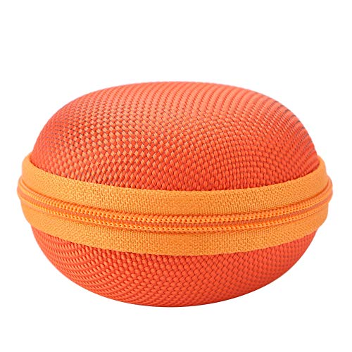 9-Color 7-Slot Portable Essential Oil Storage Case - Cosmetic Bag Organizer Holder for Travel, Home & Office (Orange)