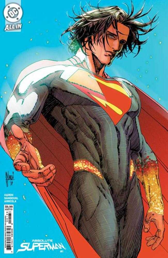 Absolute Superman #1 2nd Print Cover B Guillem March Variant - Premium Card Stock Edition - Perfect for Comic Collectors & DC Fans - Great for Display, Gifts & Investment