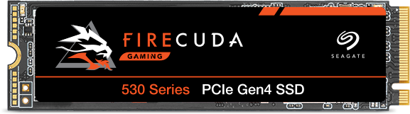 4TB Seagate FireCuda 530 M.2 NVMe SSD - PCIe Gen4 x4 Internal Solid State Drive | Up to 7300MB/s Read Speed | Perfect for Gaming PCs, Workstations & Content Creation | Upgrade from 1TB SSD