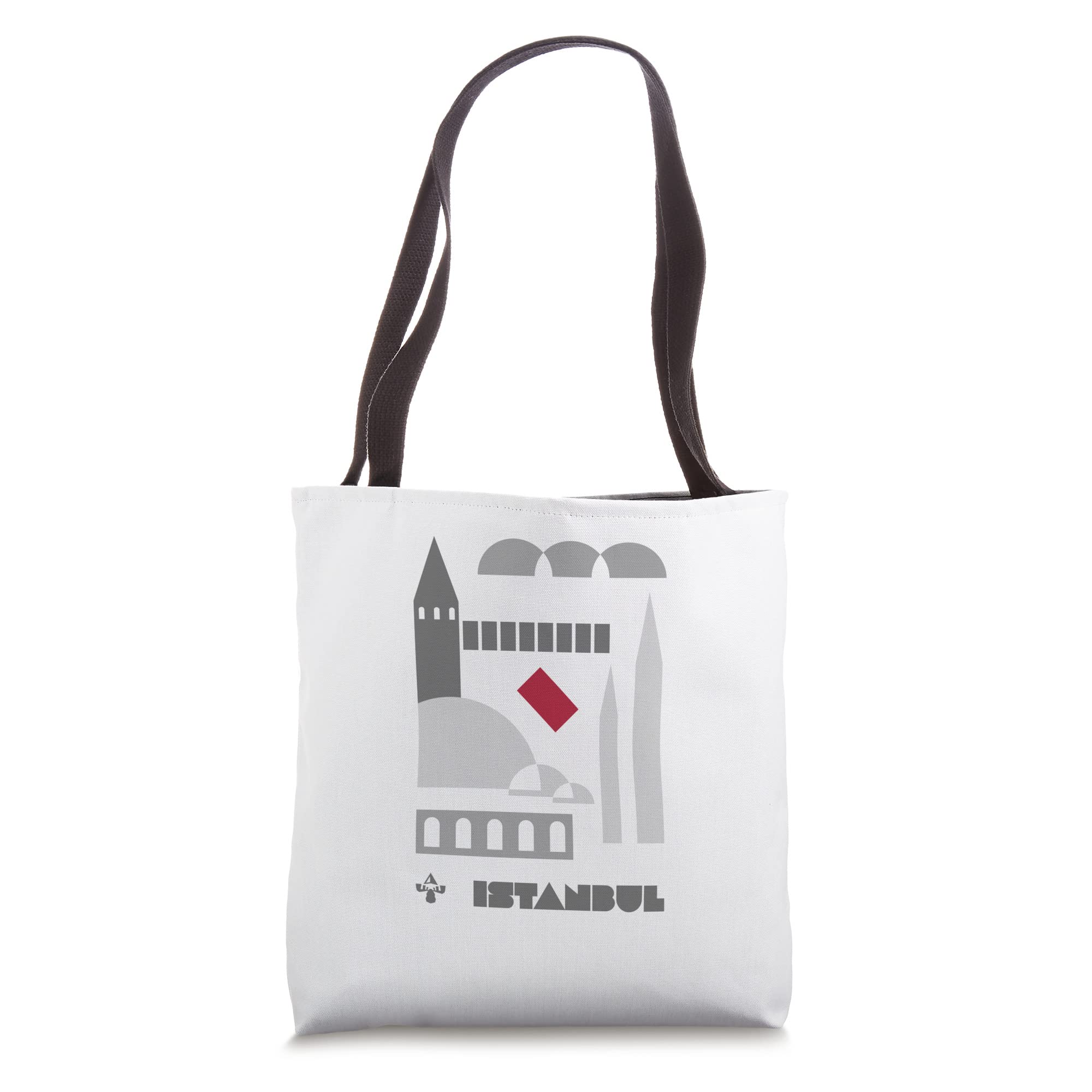 Stylish Istanbul Turkey Tote Bag - Durable Canvas Shopping Bag with Turkish Design - Perfect for Travel, Beach & Grocery Shopping
