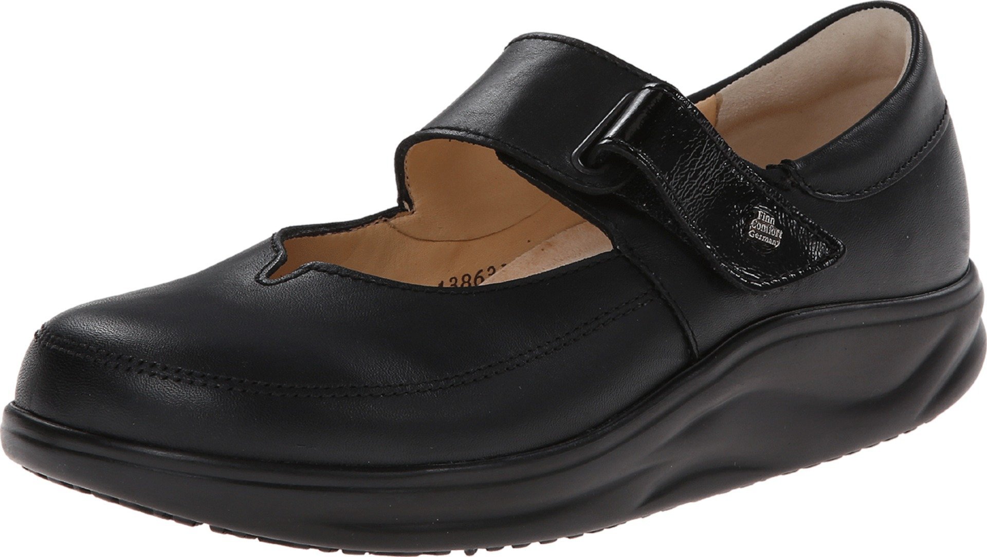 Finn Comfort Women's Nagasaki Leather Sandals - Comfortable & Supportive Footwear for Walking, Travel & Everyday Wear