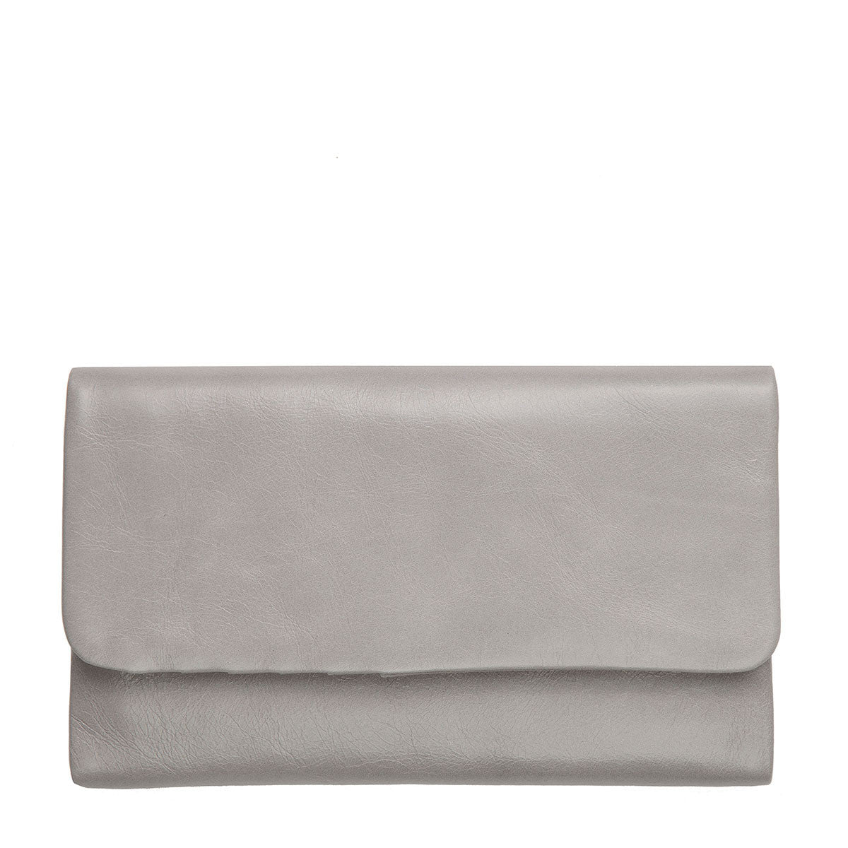 Audrey Wallet for Women - Slim Light Grey Leather Wallet with RFID Protection - Perfect for Everyday Use, Travel & Gift Giving