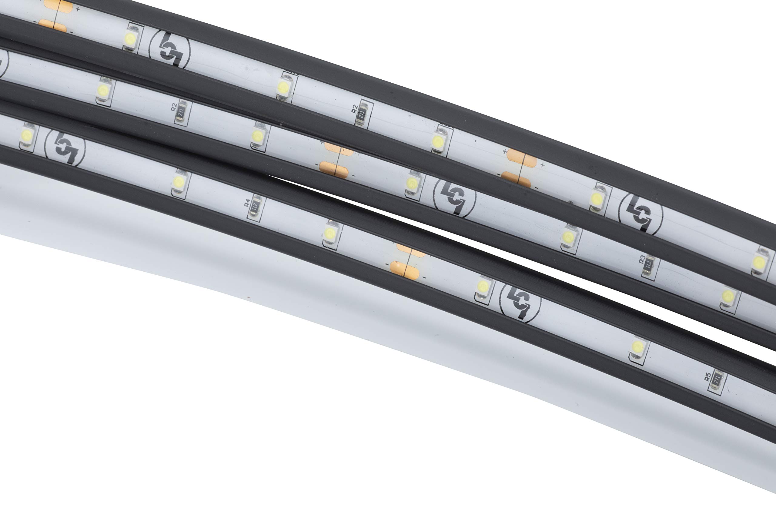 Solera LED Awning Light Kit with White Lights, Switch & Plate for 5th Wheel RVs, Travel Trailers, Motorhomes - 21ft RV Awning Lighting for Outdoor Camping & Patio Decor (Model 674283)
