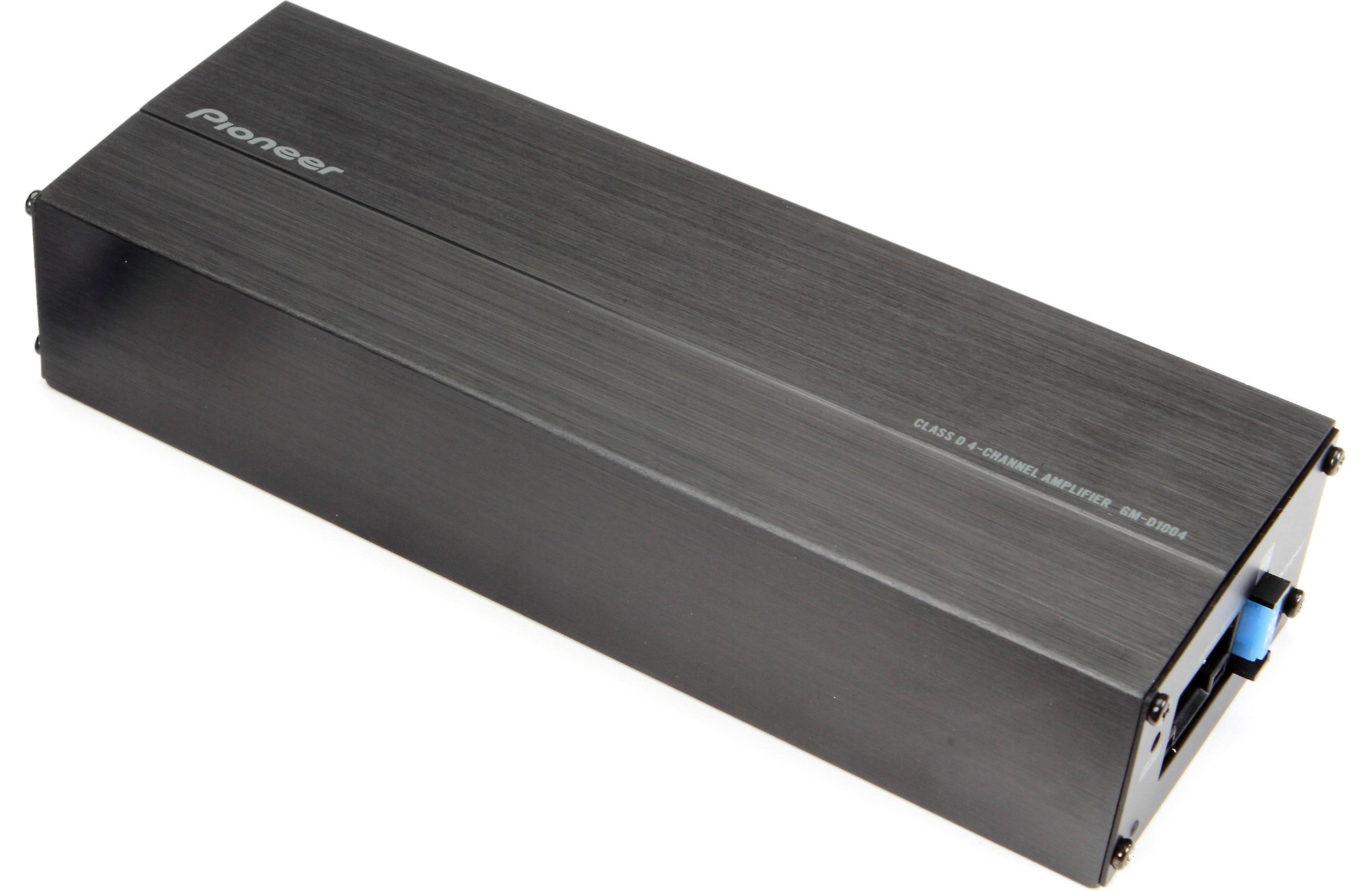 Pioneer GM D1004 400W 4-Channel Digital Class FD Car Amplifier - High Power Audio for Cars, Trucks & SUVs - Perfect for Upgrading Your Vehicle Sound System
