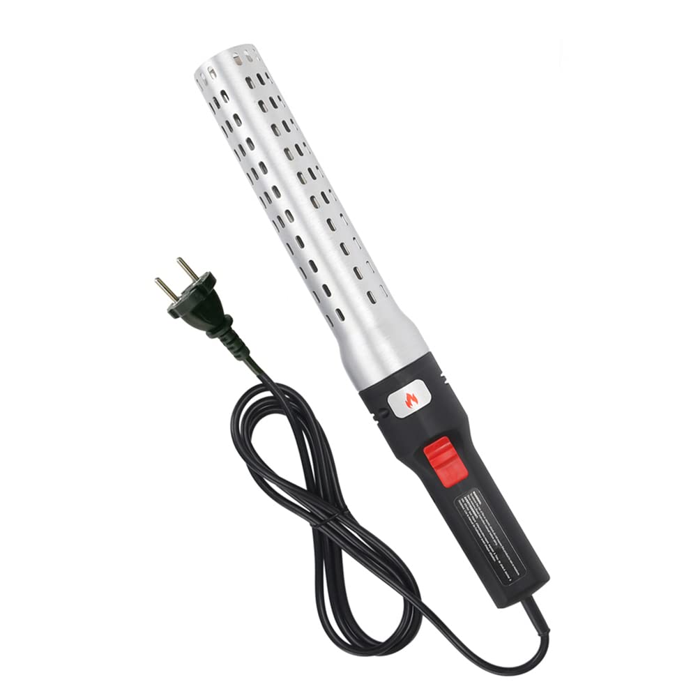 BDUIELE Electric Charcoal Starter - Fast Heating BBQ Fire Lighter with Built-in Blower for Briquettes, Wood Chunks, Fireplaces & Fire Pits | Perfect for Outdoor Grilling, Camping & Backyard BBQs