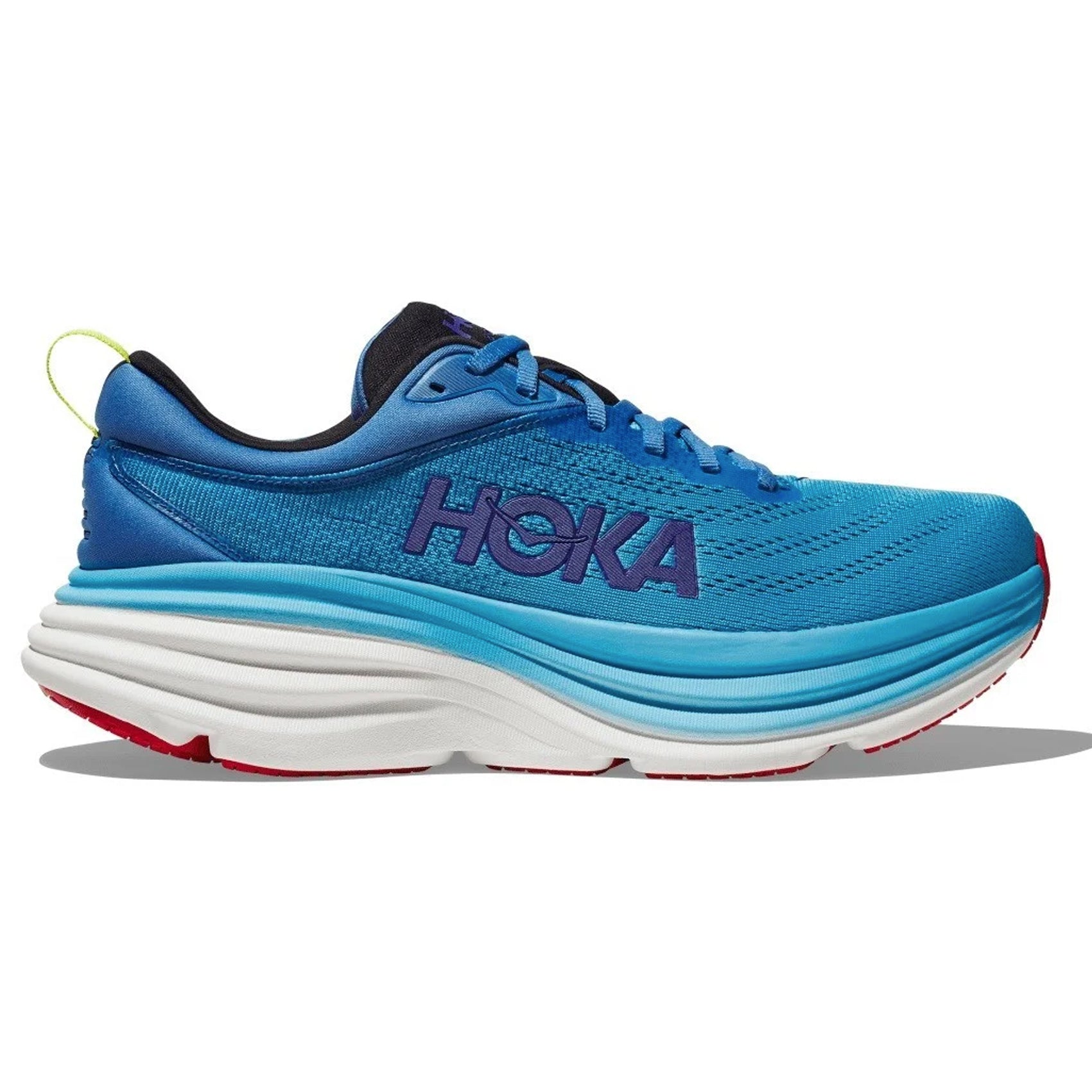 **HOKA Bondi 8 Wide Running Shoes for Men – Cushioned Comfort for Long-Distance Running & Walking**