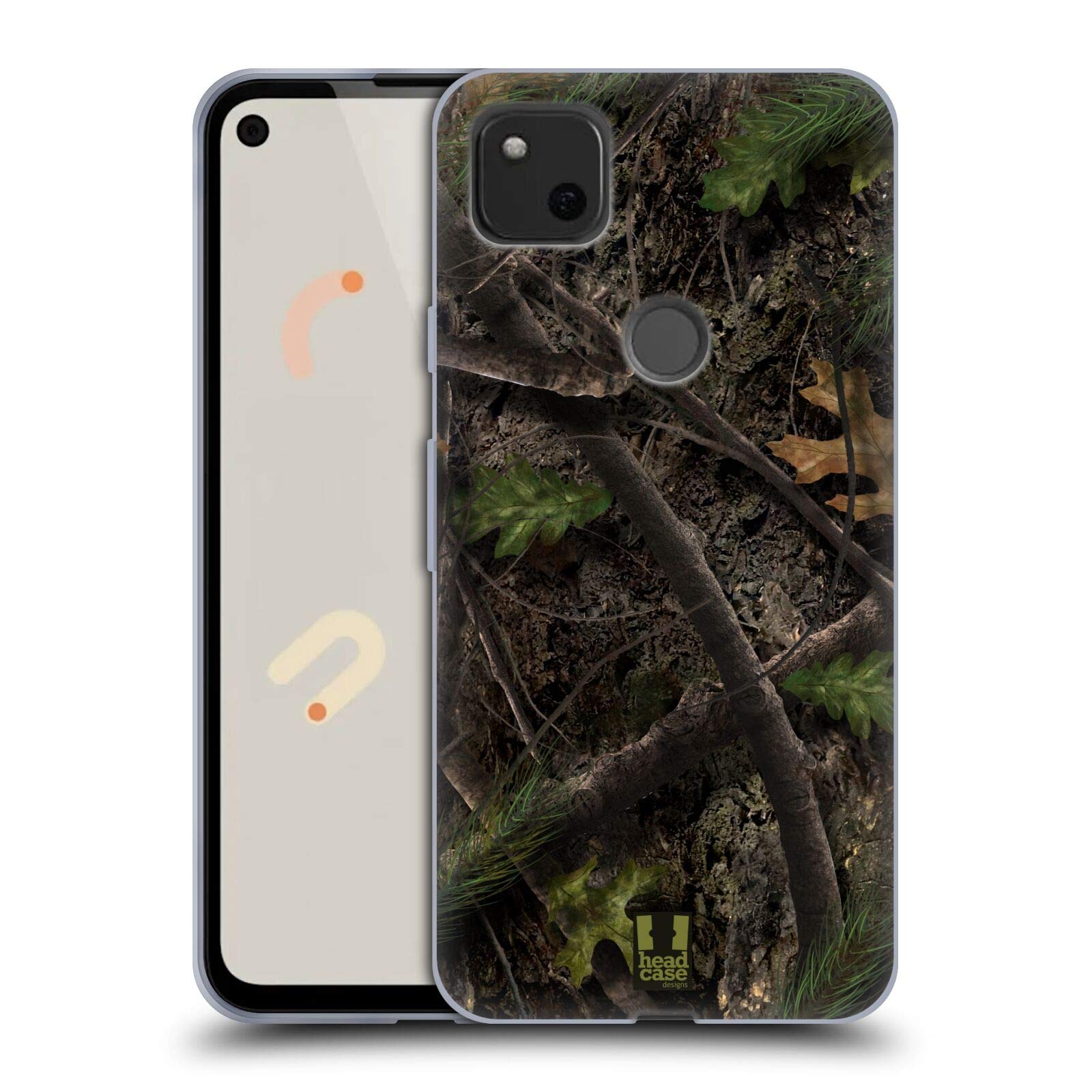 Camouflage Hunting Case for Google Pixel 4a - Turkey Hunt Design for Outdoor Adventures
