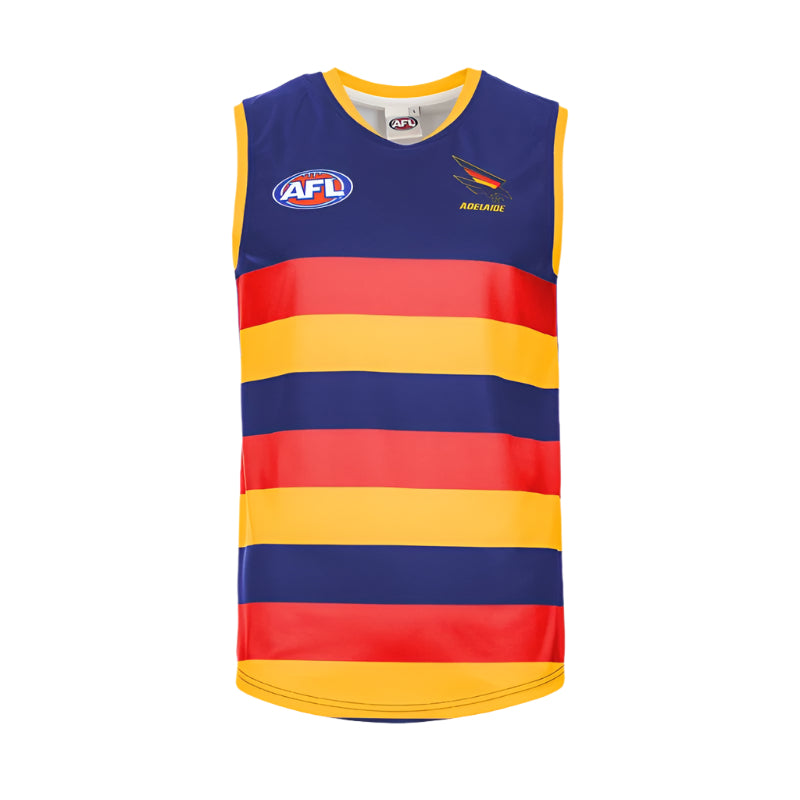 Burley Sekem Adelaide Crows AFL Home Kids Replica Guernsey - Official Youth Jersey for Australian Football Fans | Perfect for Game Day & Team Spirit