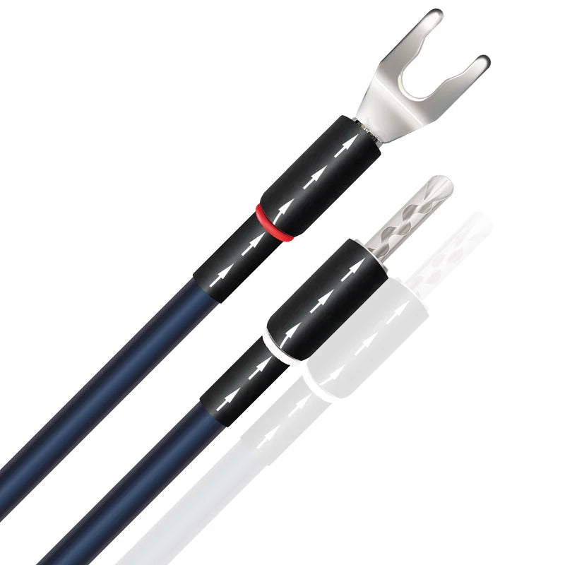 Wireworld Oasis 10 Biwire Speaker Jumpers - High-Performance Audio Cable for Home Theater & Hi-Fi Systems - Perfect for Audiophiles & Music Enthusiasts