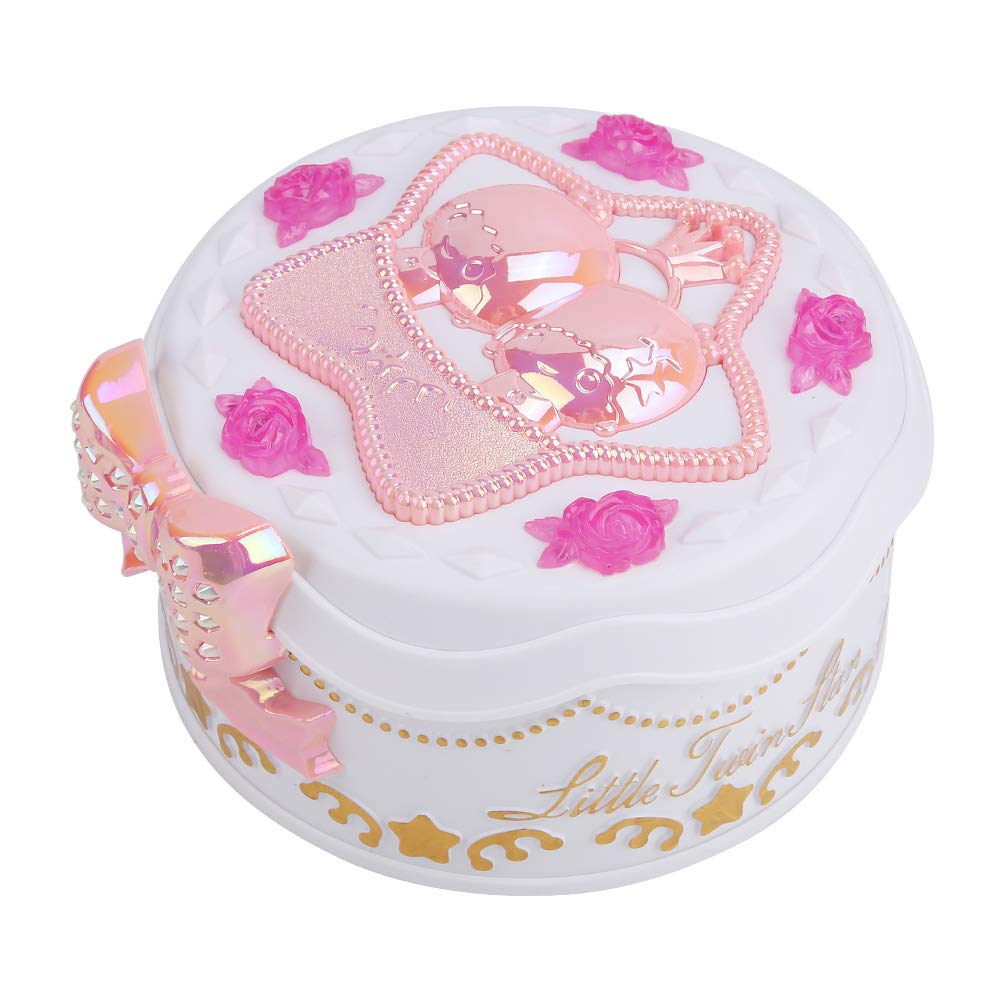 03 Girl Music Box - Hand Crank Mechanical Jewelry Storage Box with 360° Rotation | Durable Music Box for Kids Gifts, Home Decor & Birthday Present (White) | Perfect for Bedroom Decor, Jewelry Organization & Special Occasions