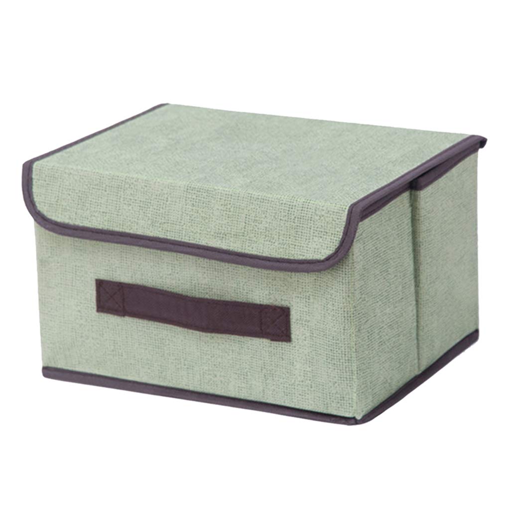 Foldable Storage Box with Lid - Organizer for Toys, Books & Closet | Home & Bedroom Use
