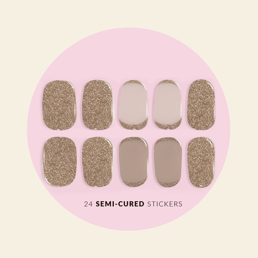 Semi Cured Gel Nail Stickers - Twilight Collection | DIY Salon-Quality Nails at Home | Perfect for Parties, Weddings & Everyday Wear