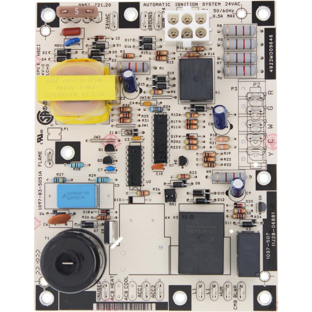 Upgraded Beacon-Morris Direct Spark Ignition Control Board Replacement - J28R06881 Compatible with HVAC Systems for Efficient Heating & Cooling Solutions