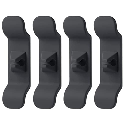 **Black Cord Organizer for Appliances - Cord Holder & Hider for Mixer, Blender, Coffee Maker, Pressure Cooker, Air Fryer - Perfect for Small Home Appliances & Kitchen Counter Organization**