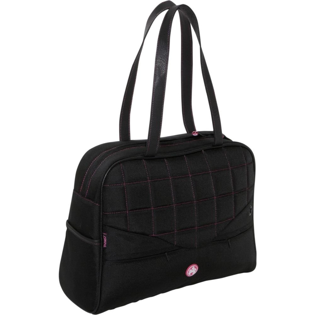 Sumo 13-Inch Laptop Purse for Women - Stylish Black Work Bag with Shoulder Strap - Perfect for Office, Commuting & Travel Accessories