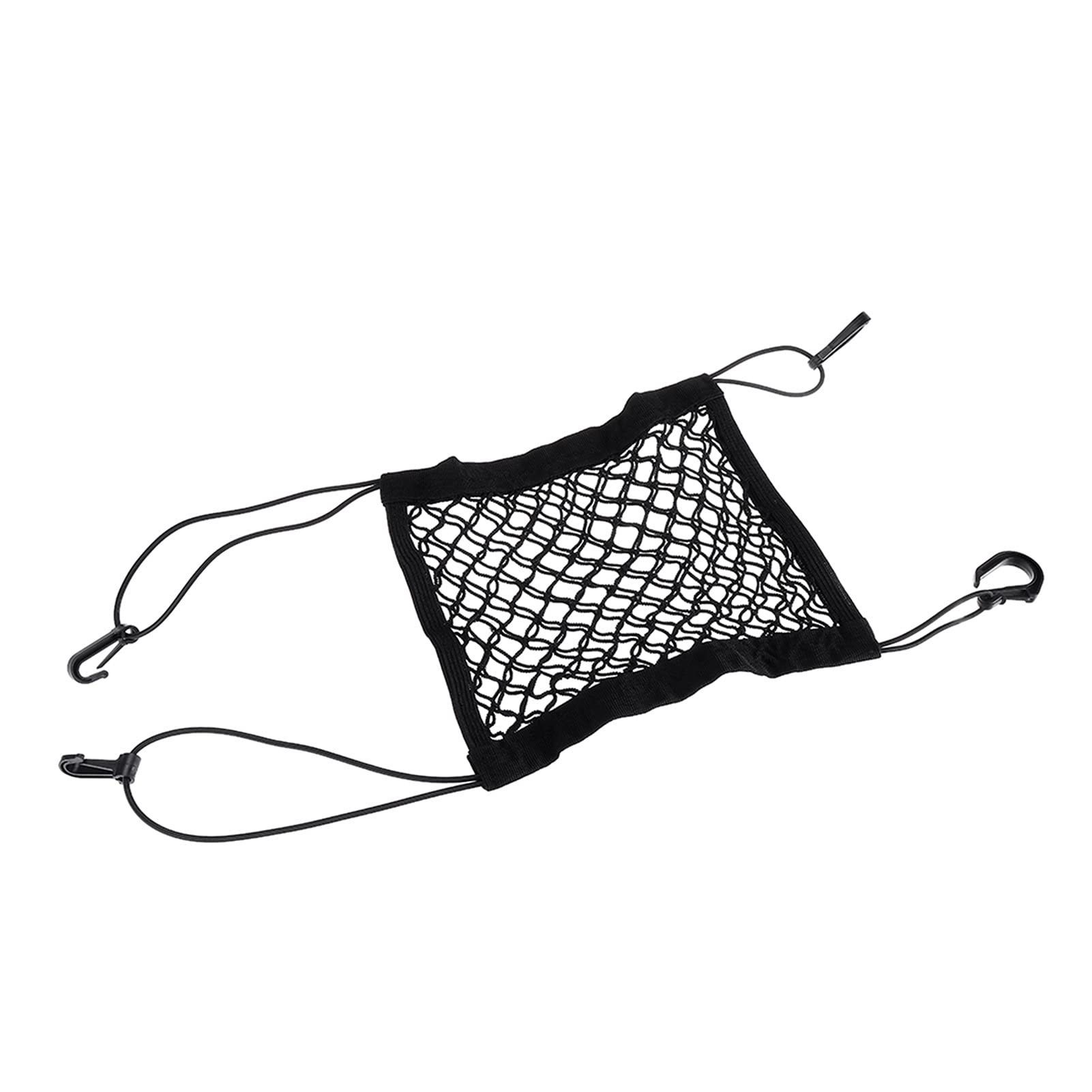 Motorcycle Helmet Hooks & Luggage Net - Secure Storage for Bike/Scooter Gear