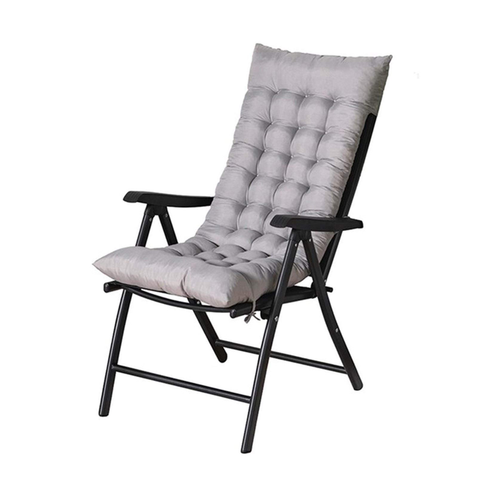 Non-Slip Thickened Seat Cushion for Recliners, Rocking Chairs & Office Chairs - Premium Comfort for Home & Office Use - Grey Chair Pad (Chair Not Included) | Perfect for Relaxing, Working & Long Sitting Sessions