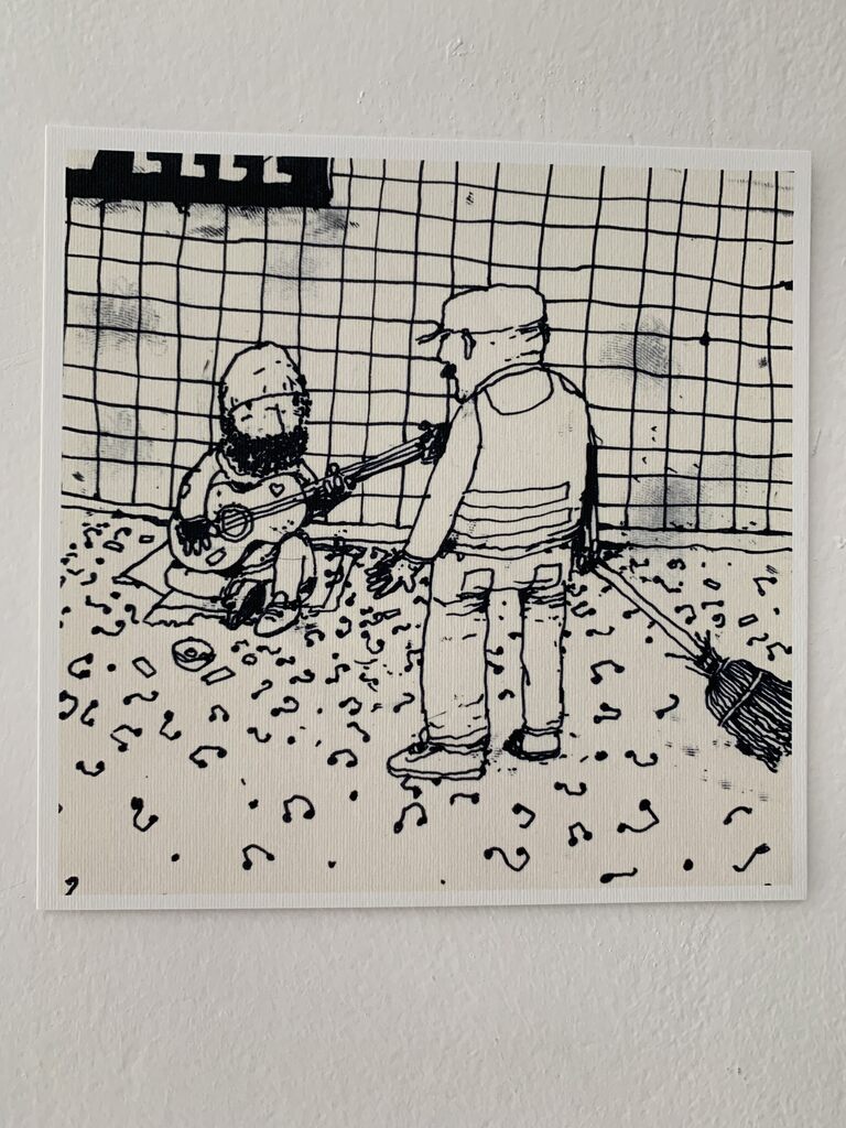 DRAN Musical Melody Art Print - Hand Signed Limited Edition - Perfect for Home Decor, Office & Gift Giving