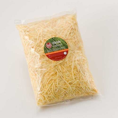 Roth Ultimate Firehouse Shredded Cheese Blend - 5 Pound (2 Pack) | Premium Melting Cheese for Pizza, Nachos & Casseroles | Bulk Restaurant & Home Cooking Supply