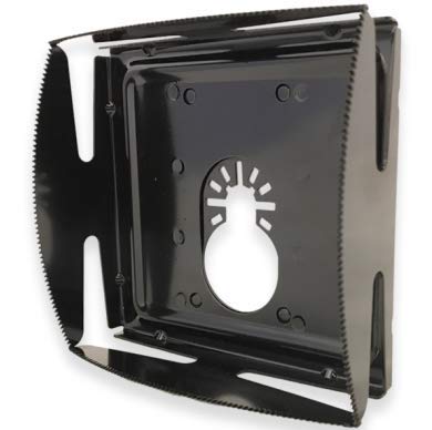 Rack-A-Tiers 42720 Q-Bit Double Gang Hole Cutter 3.75x4