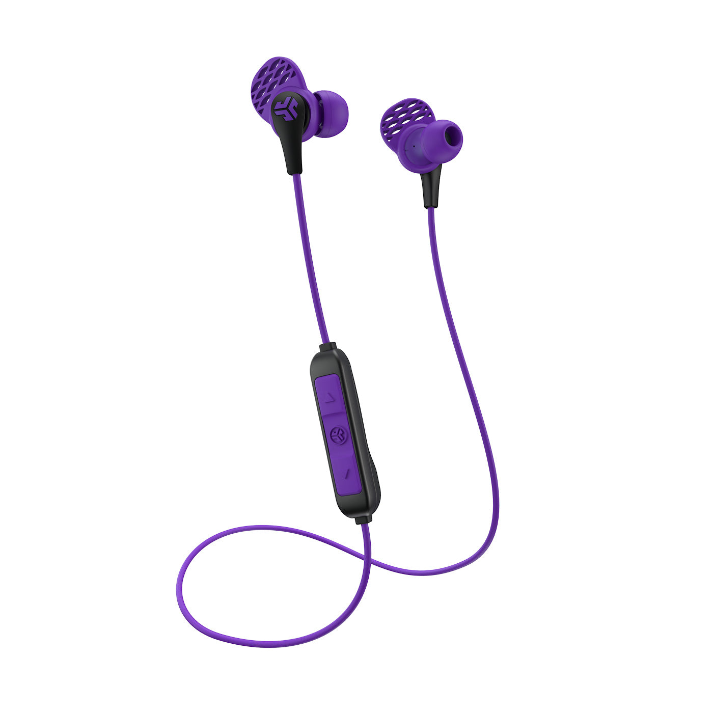JBuds Pro Wireless Signature Earbuds Purple - Bluetooth 5.0 Noise Cancelling Earbuds with 24H Battery, IPX5 Waterproof for Gym, Running, Work & Travel