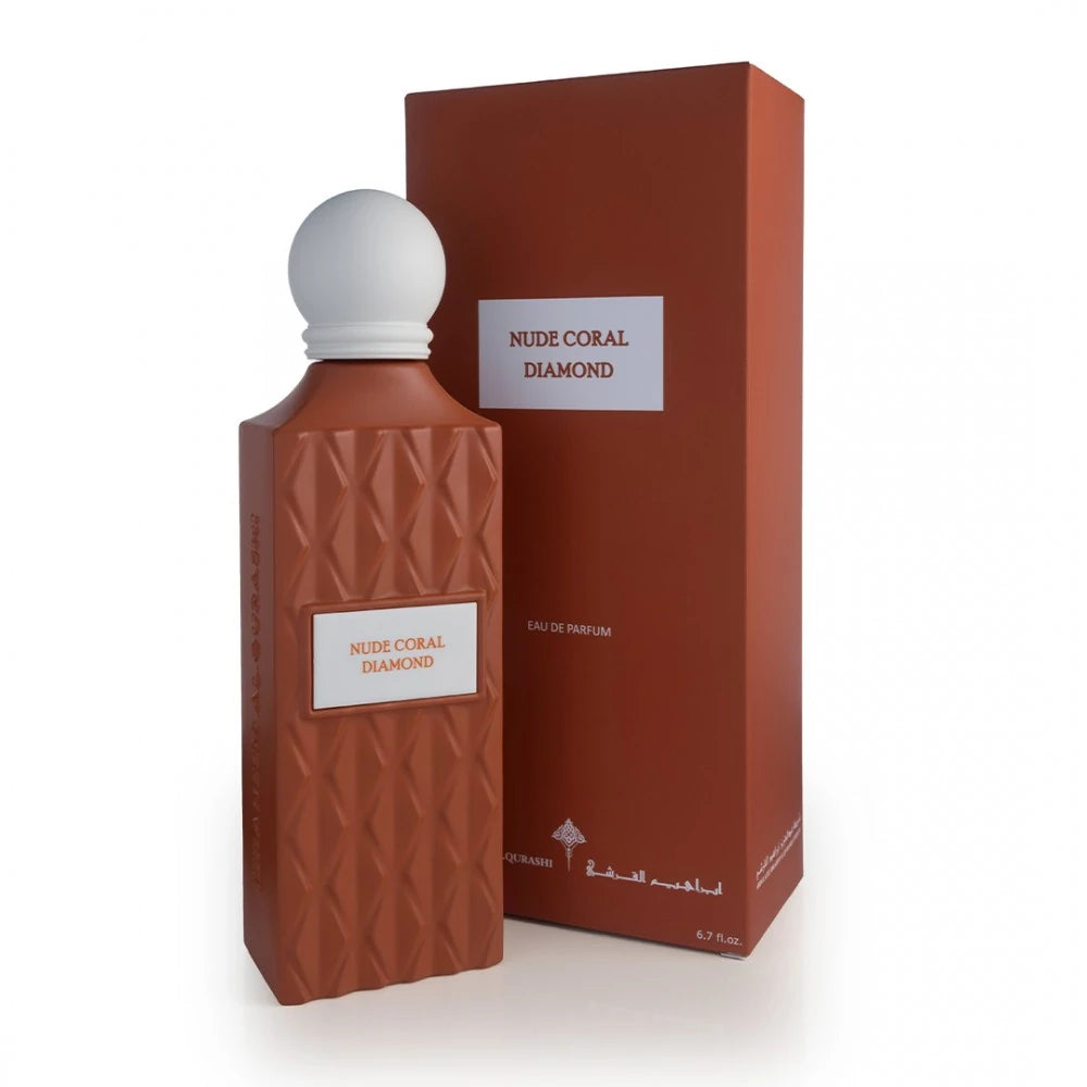 Nude Coral Diamond Eau de Parfum 150ml for Women - Floral Fruity Perfume for Date Night & Special Occasions