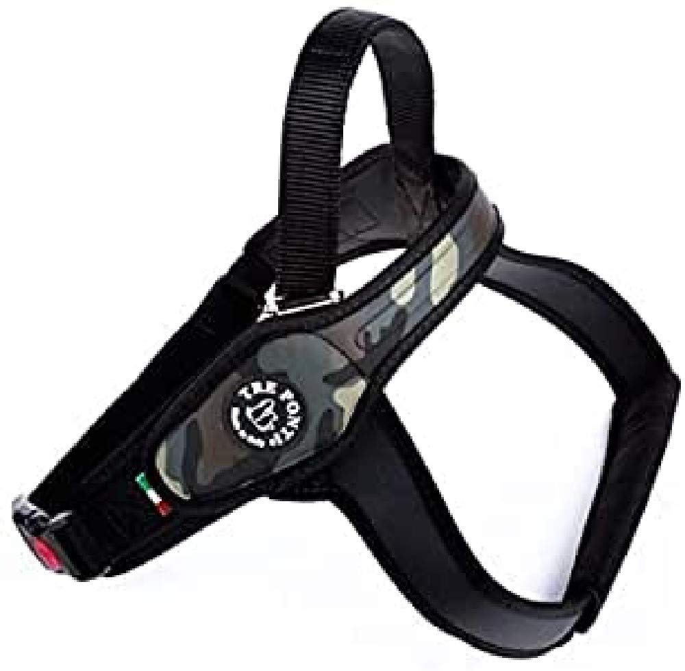 Tre Ponti Primo XX-Large Camo Dog Harness - Durable No-Pull Vest for Large Breed Dogs - Perfect for Hiking, Training & Outdoor Adventures