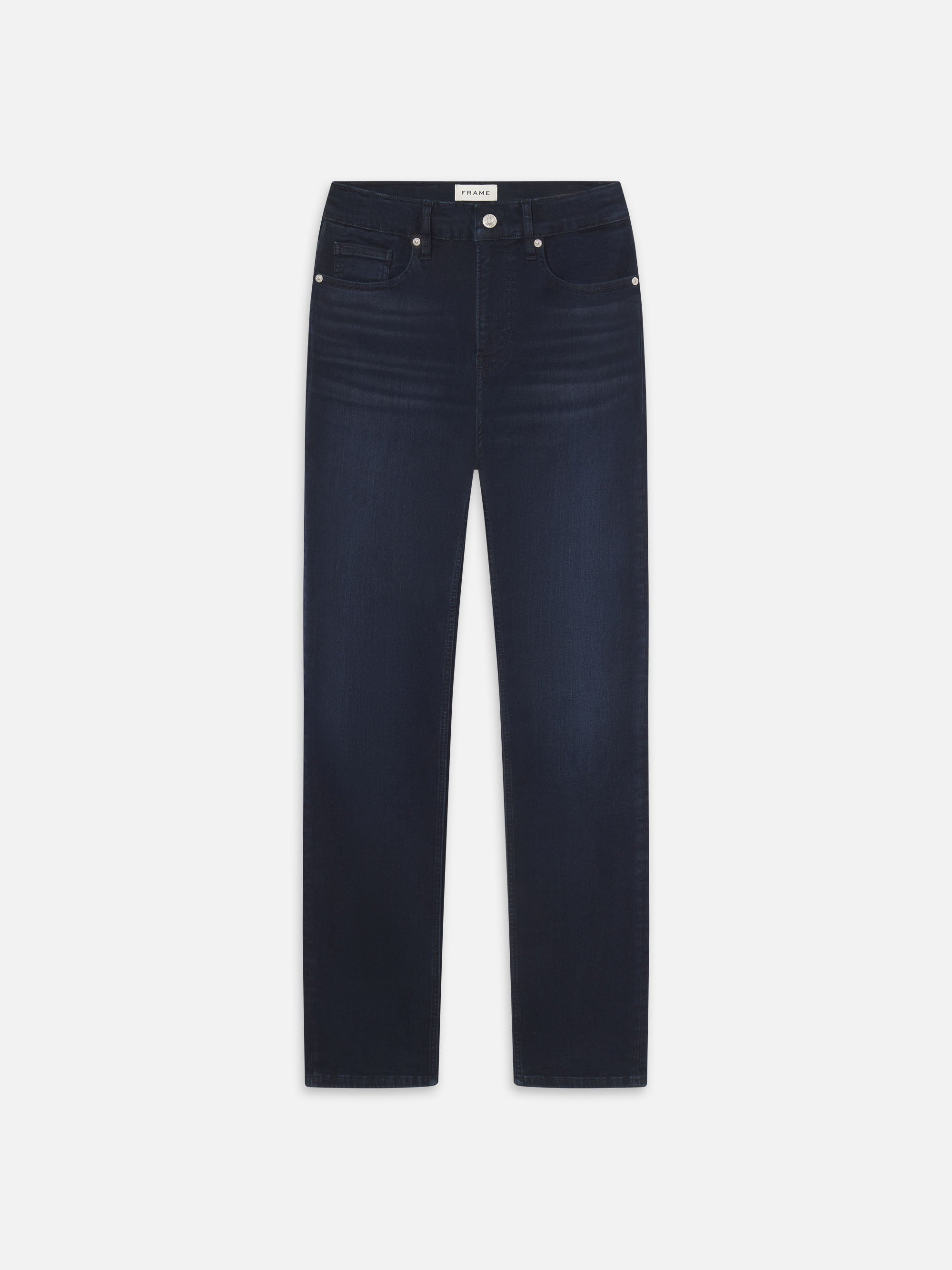 Jetset Modern Straight Jeans - Jet Indigo Wash | Slim Fit Stretch Denim for Women | Perfect for Casual Wear, Office & Night Out