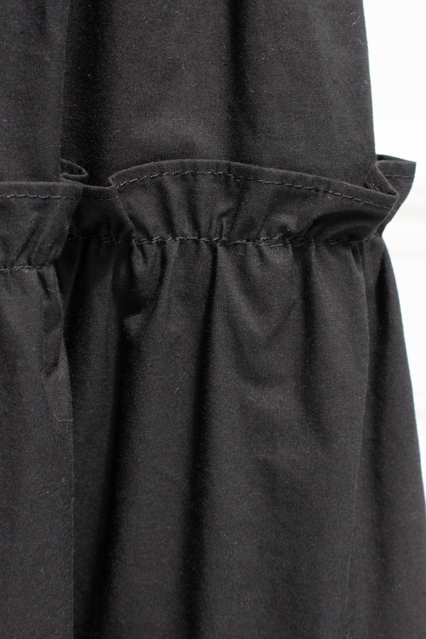 Antoinette Cotton Midi Skirt for Women - Black A-Line Skirt | Comfortable & Stylish | Perfect for Office, Date Night & Summer Outfits