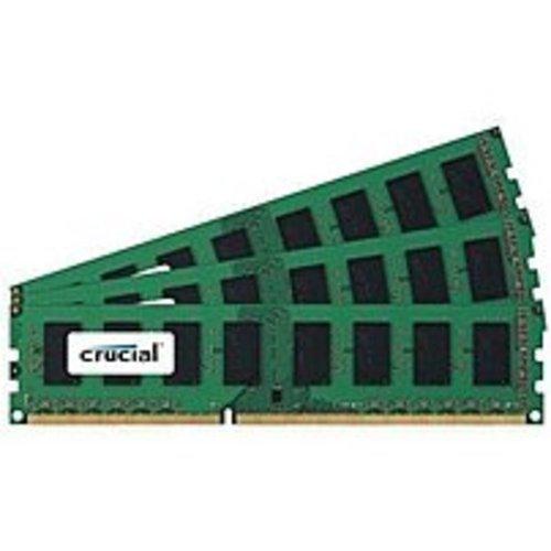 Crucial CT3CP12872BA1067 3GB DDR3 PC3-8500 ECC Unbuffered DIMM Memory Module - Upgrade Your Desktop or Server Performance