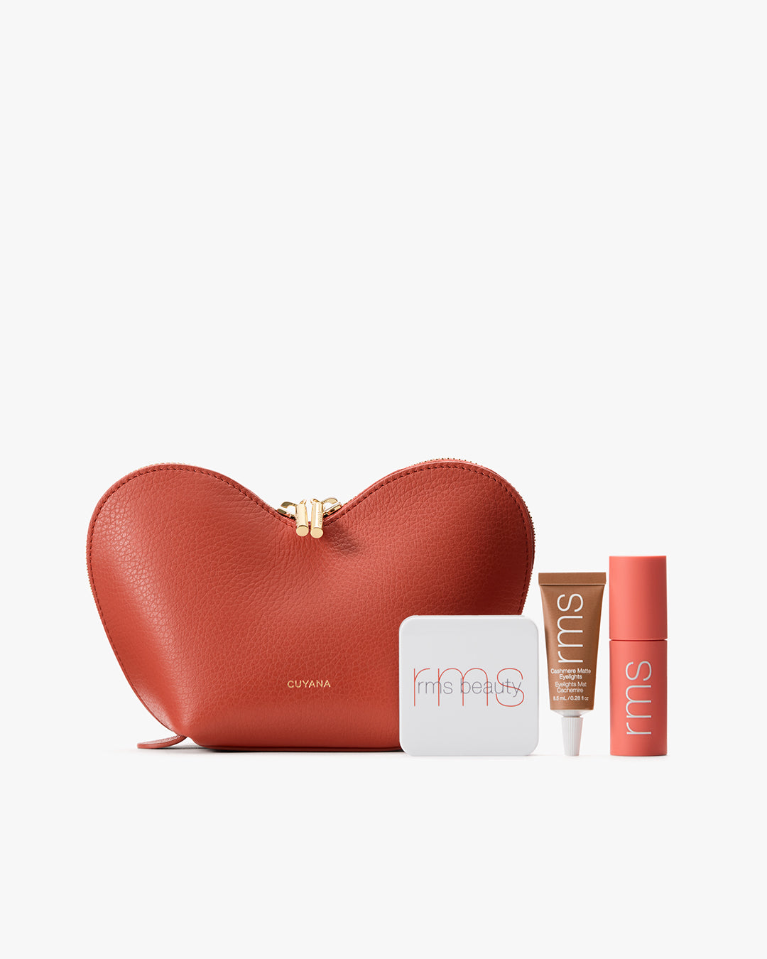 Cuyana X RMS Beauty Travel Makeup Set - Organic & Vegan Cosmetics Kit for On-the-Go Glam | Perfect for Travel, Work & Everyday Use