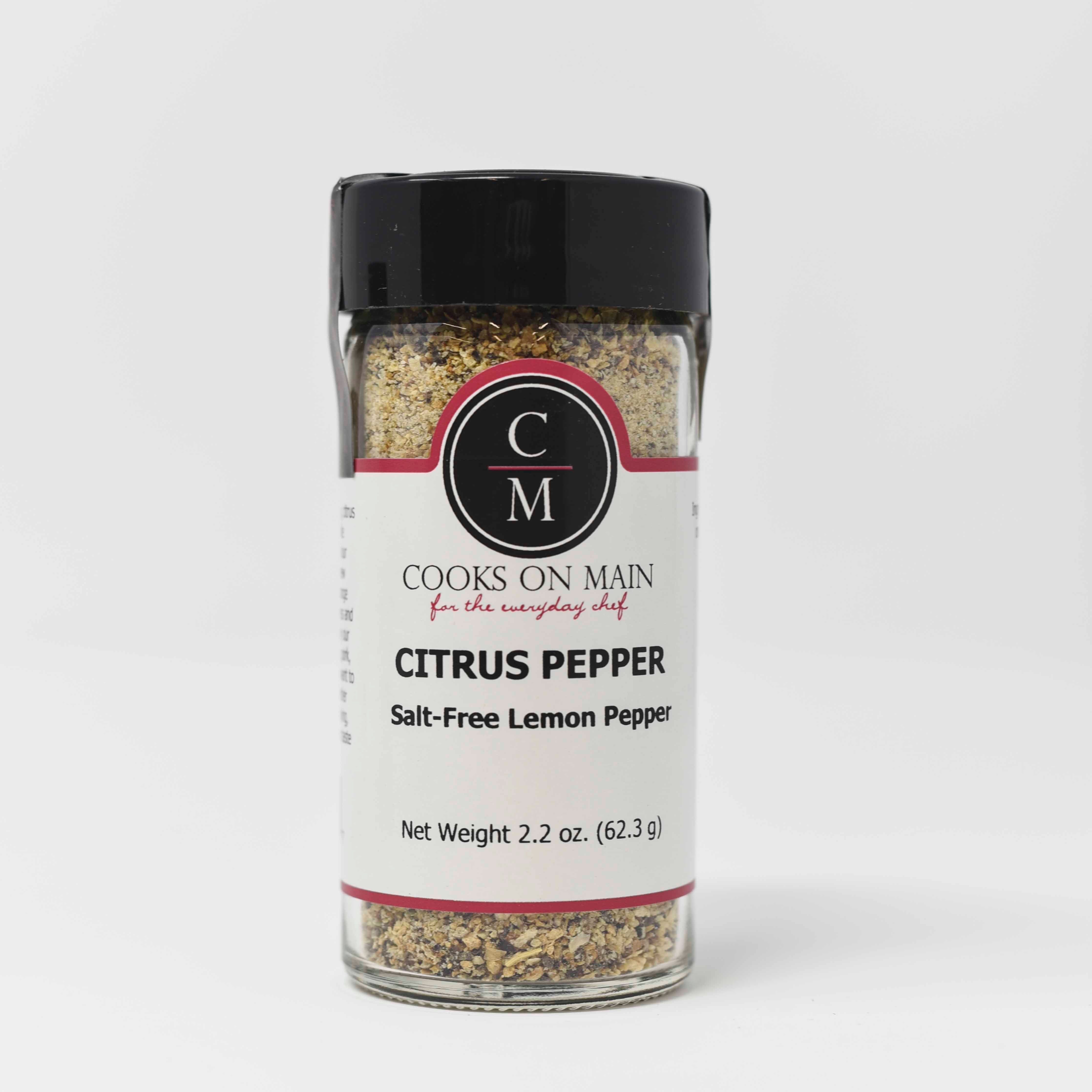 Organic Citrus Pepper Seasoning - Zesty & Spicy Blend for Cooking, Grilling & Marinades | Perfect for Chicken, Fish & Salads | Premium Gourmet Spice for Home Chefs
