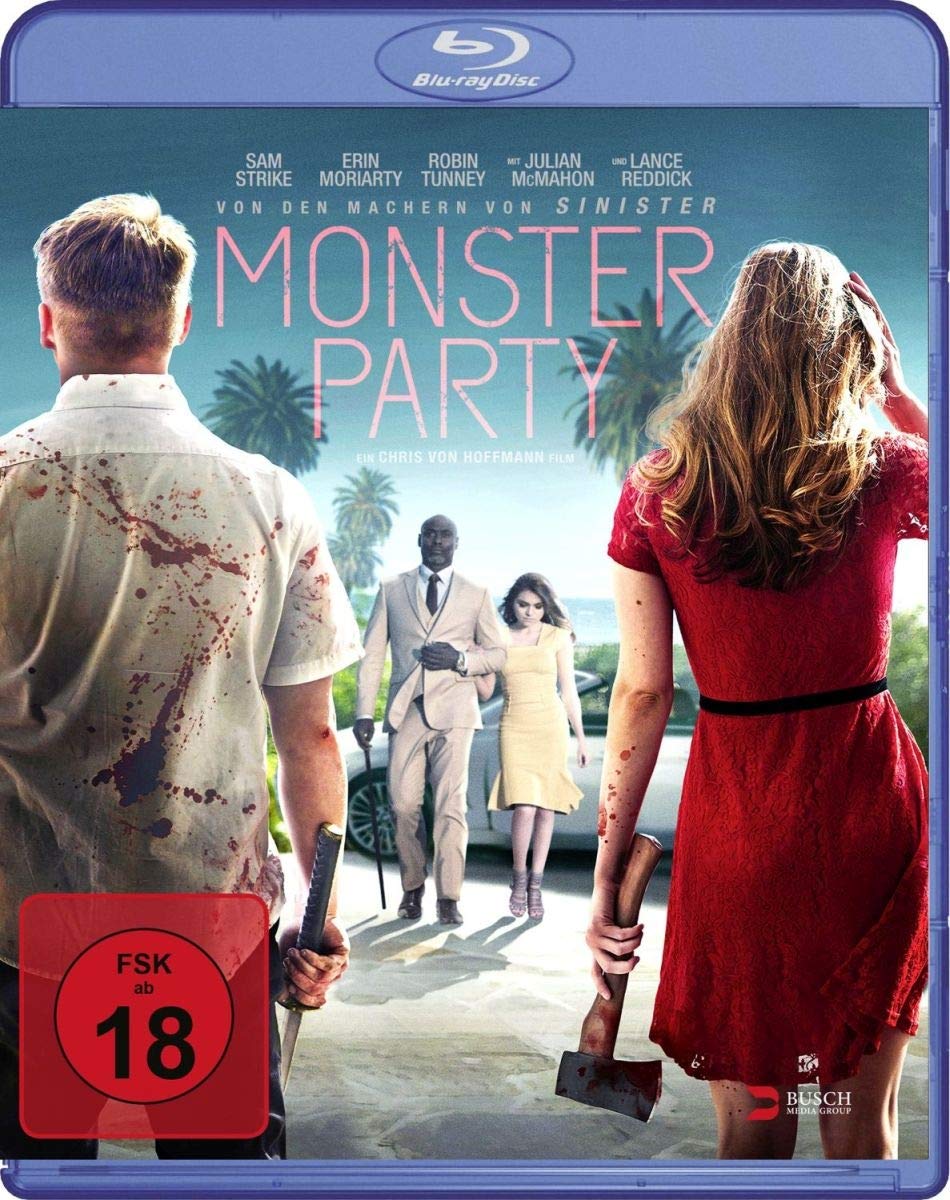 Monster Party [Blu-ray] - Horror Movie for Halloween Nights & Scary Movie Marathons
