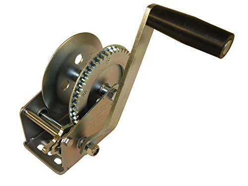 RAM Marine & Utility Winch - 1,600 lb Capacity for Boating, Off-Roading & Heavy-Duty Tasks