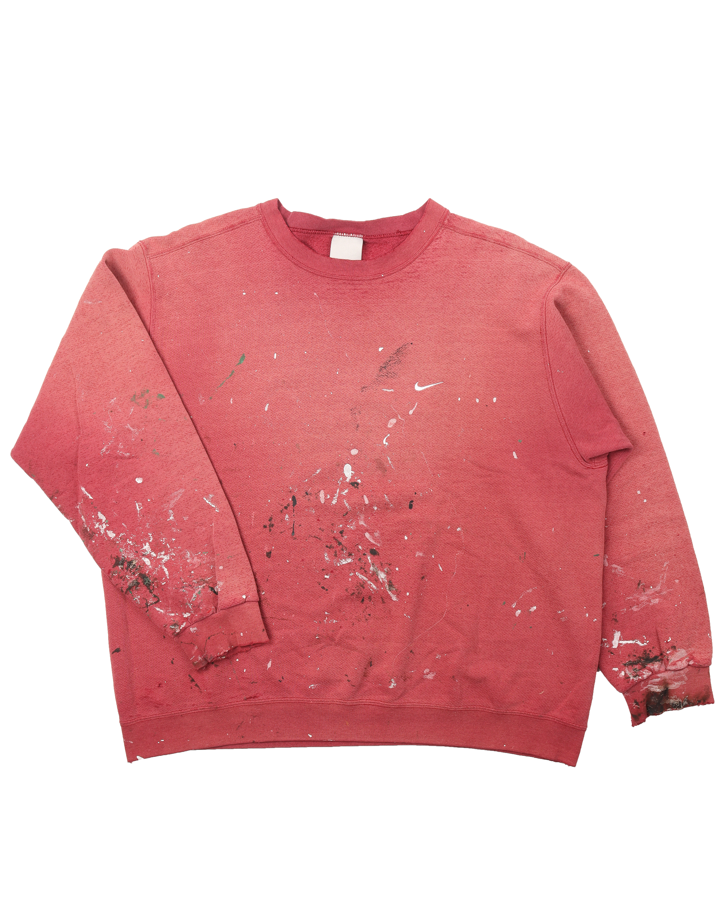 Vintage 1990s Nike Painter Crewneck Sweatshirt - Retro Streetwear Unisex Pullover for Casual Wear & 90s Fashion Collectors