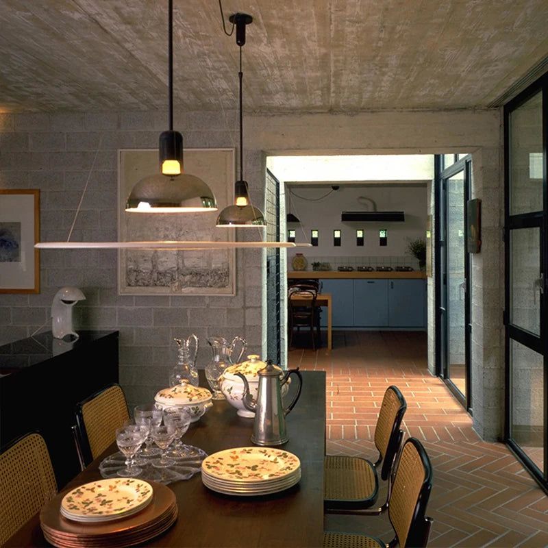 Flying Saucer Nordic Pendant Light - Modern Scandinavian Ceiling Lamp for Living Room, Bedroom & Dining Area - Perfect for Home Decor and Interior Design