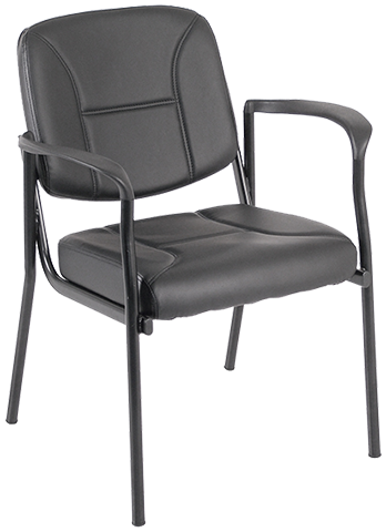Eurotech Dakota Vinyl Multi-Purpose Chair VS8012 - Heavy Duty Office Chair, Guest Chair, Waiting Room Seating - Perfect for Home, Office, Conference Rooms & Reception Areas