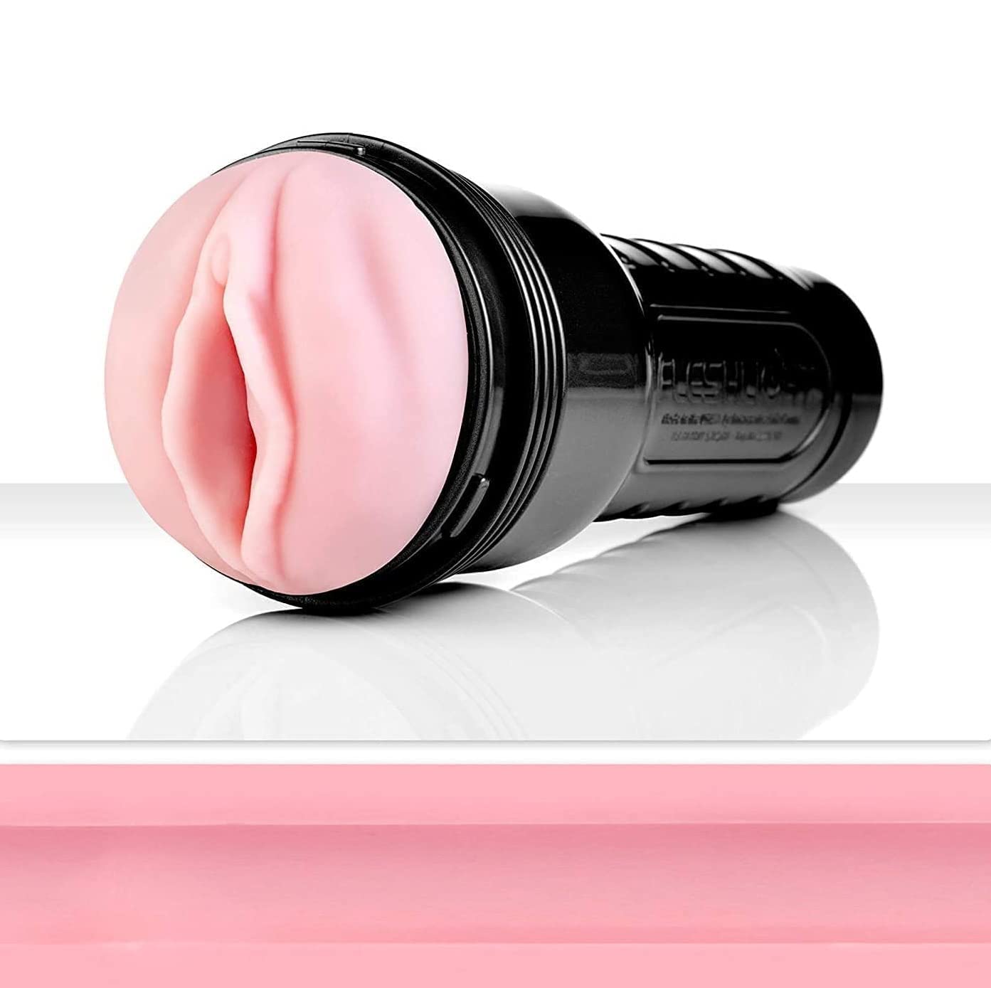 Fleshlight Pink Lady Original Male Masturbation Toy - Realistic Feel for Discreet & Intimate Pleasure at Home or Travel