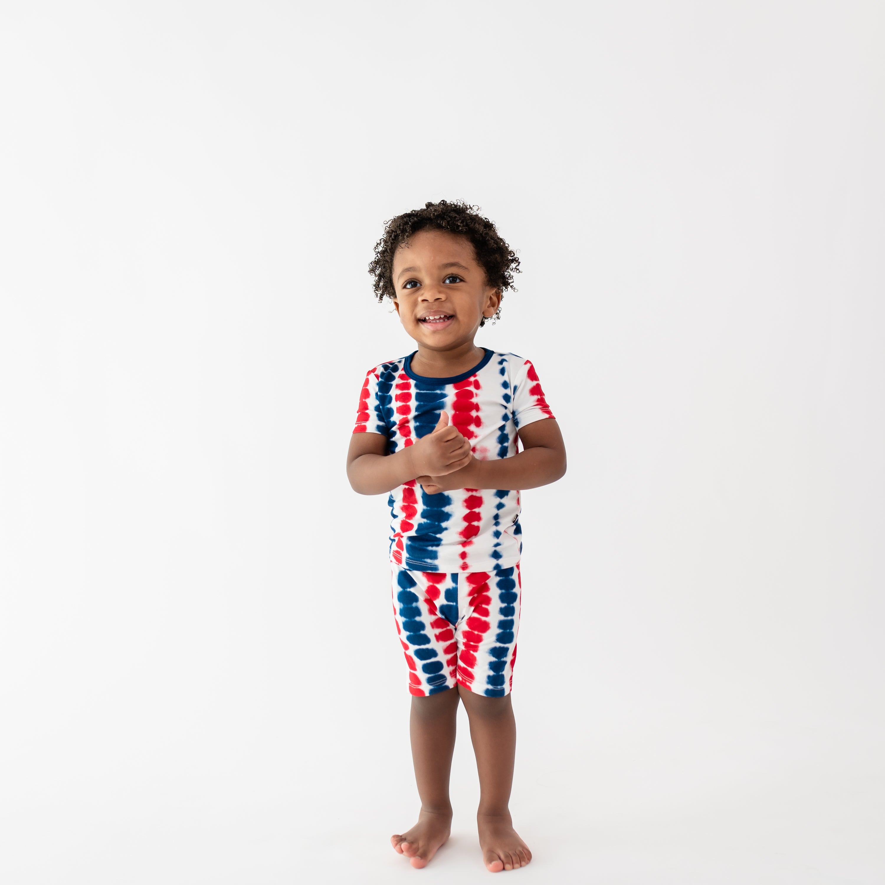 Liberty Rip Tide Short Sleeve Pajamas for Women - Soft Cotton Sleepwear Set for Nightwear, Loungewear & Home Comfort