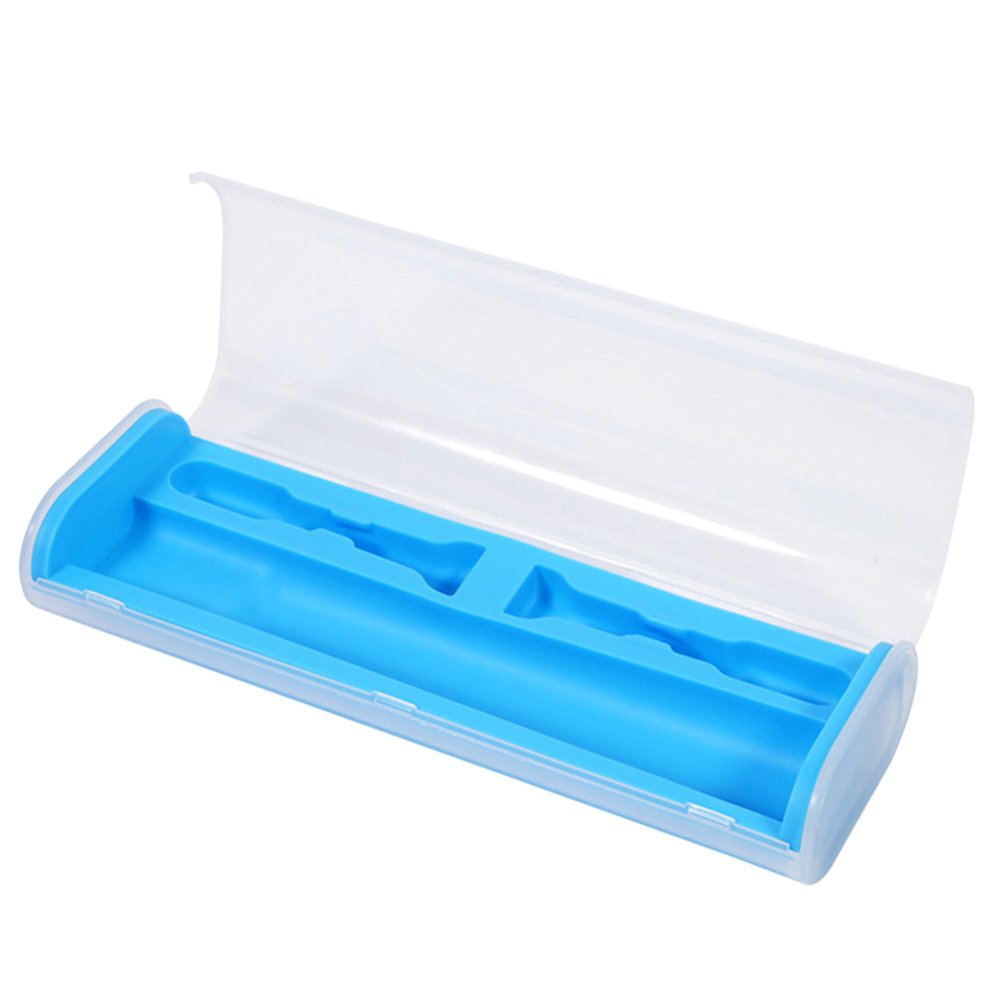 DOITOOL Universal Electric Toothbrush Travel Case - Portable Waterproof Storage Holder for Oral Care, Camping & Travel Accessories (Blue) - Perfect for Home, Gym, Business Trips & Outdoor Adventures