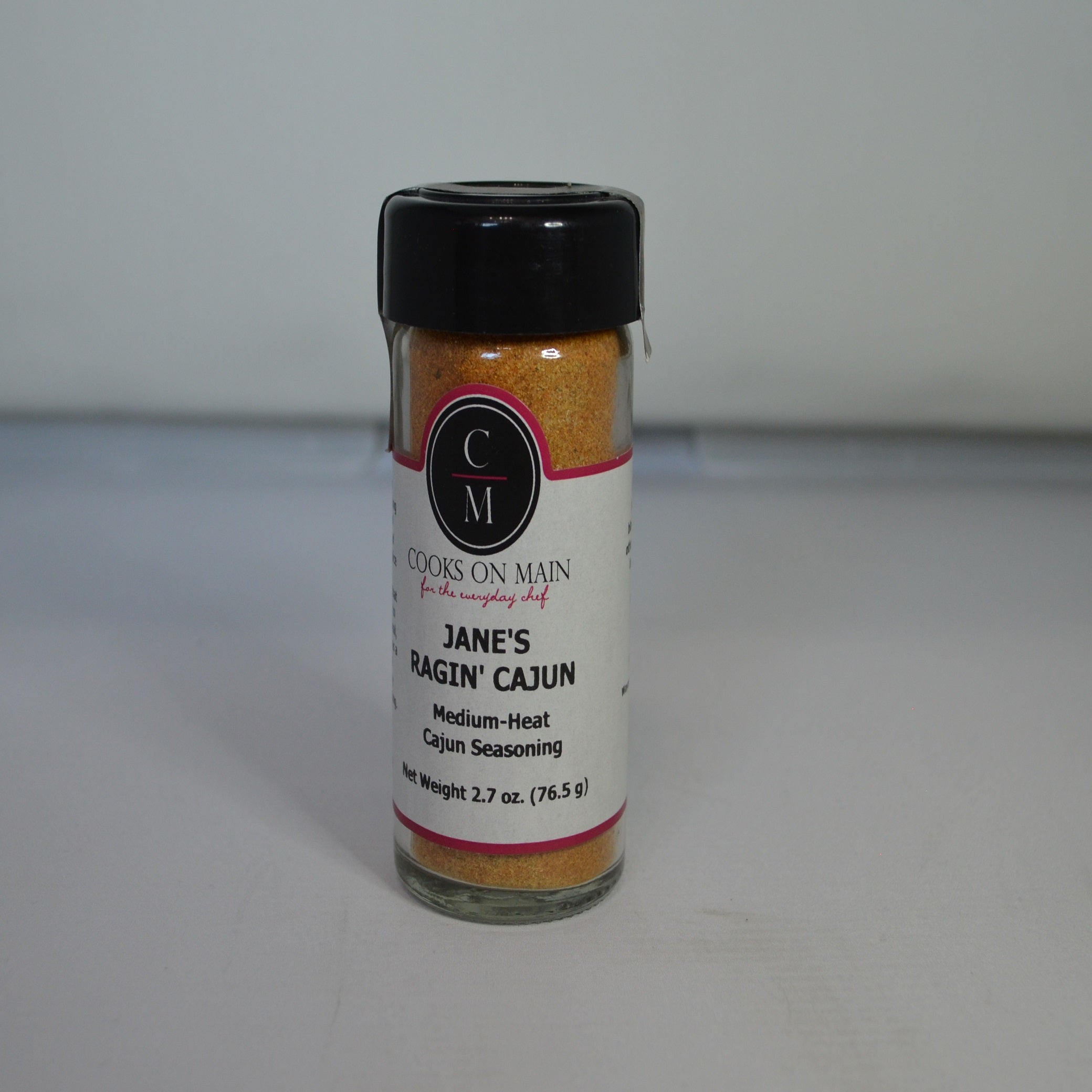 Jane's Ragin Cajun Medium Hot Sauce - Authentic Louisiana Style Spicy Condiment for Wings, Seafood & Gumbo - Perfect for BBQ, Grilling & Home Cooking